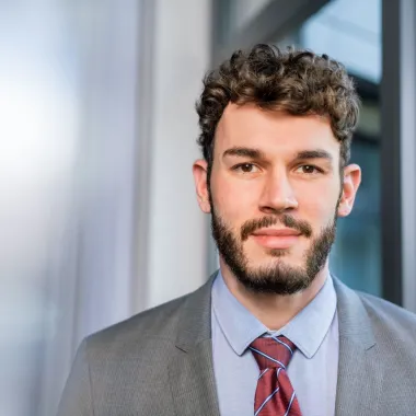 a man in a suit and tie